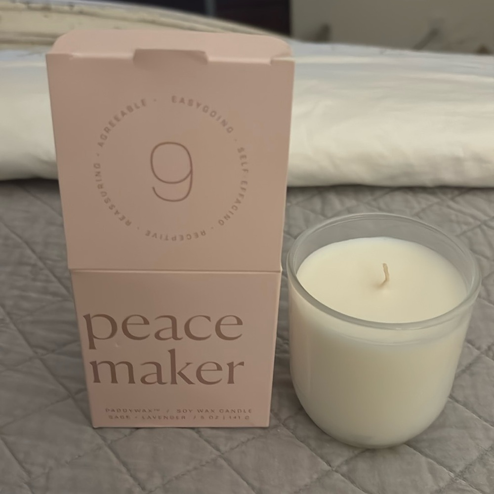 Enneagram candle.